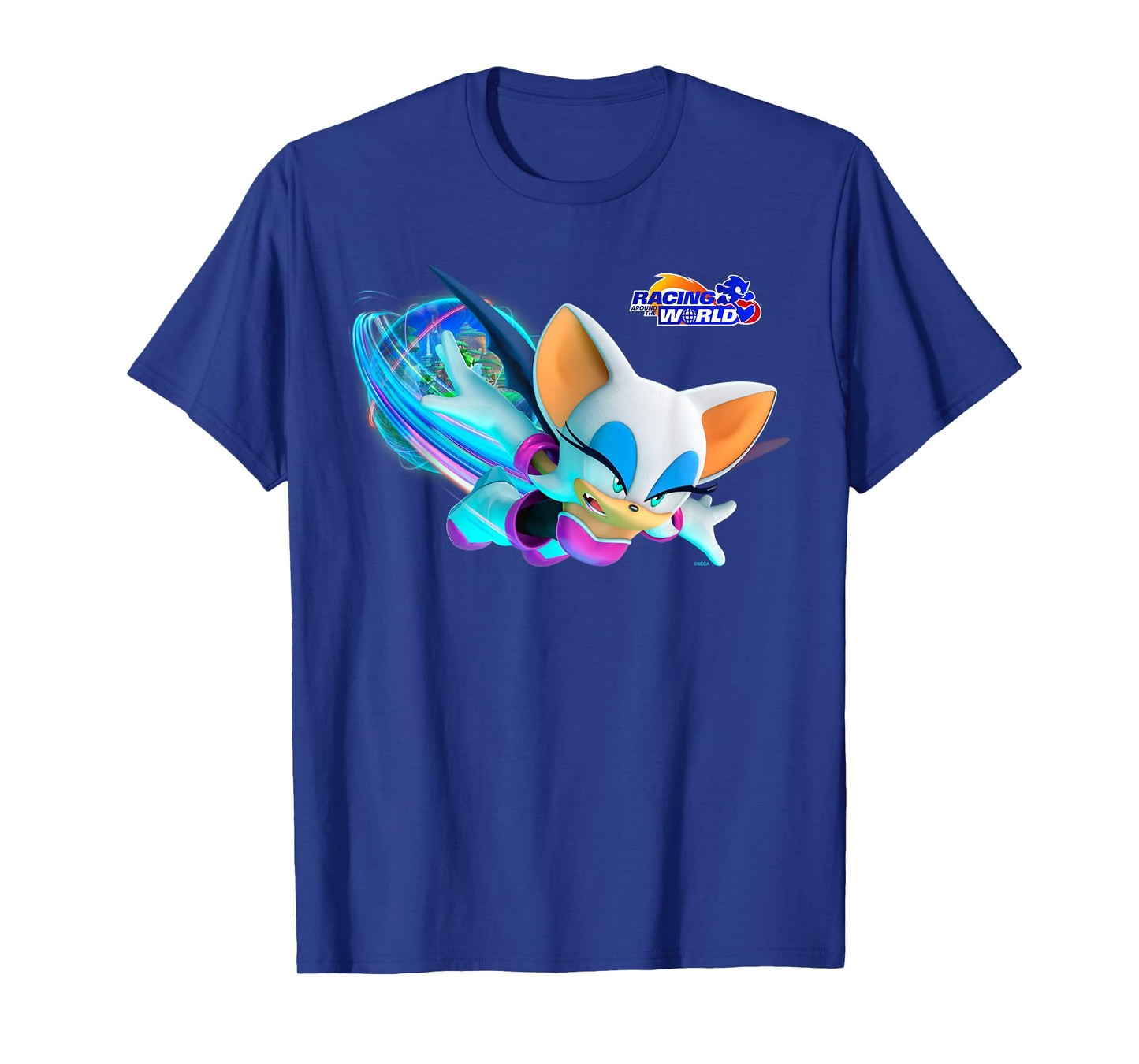 Sonic the Hedgehog - Racing Around the World Rouge T-Shirt