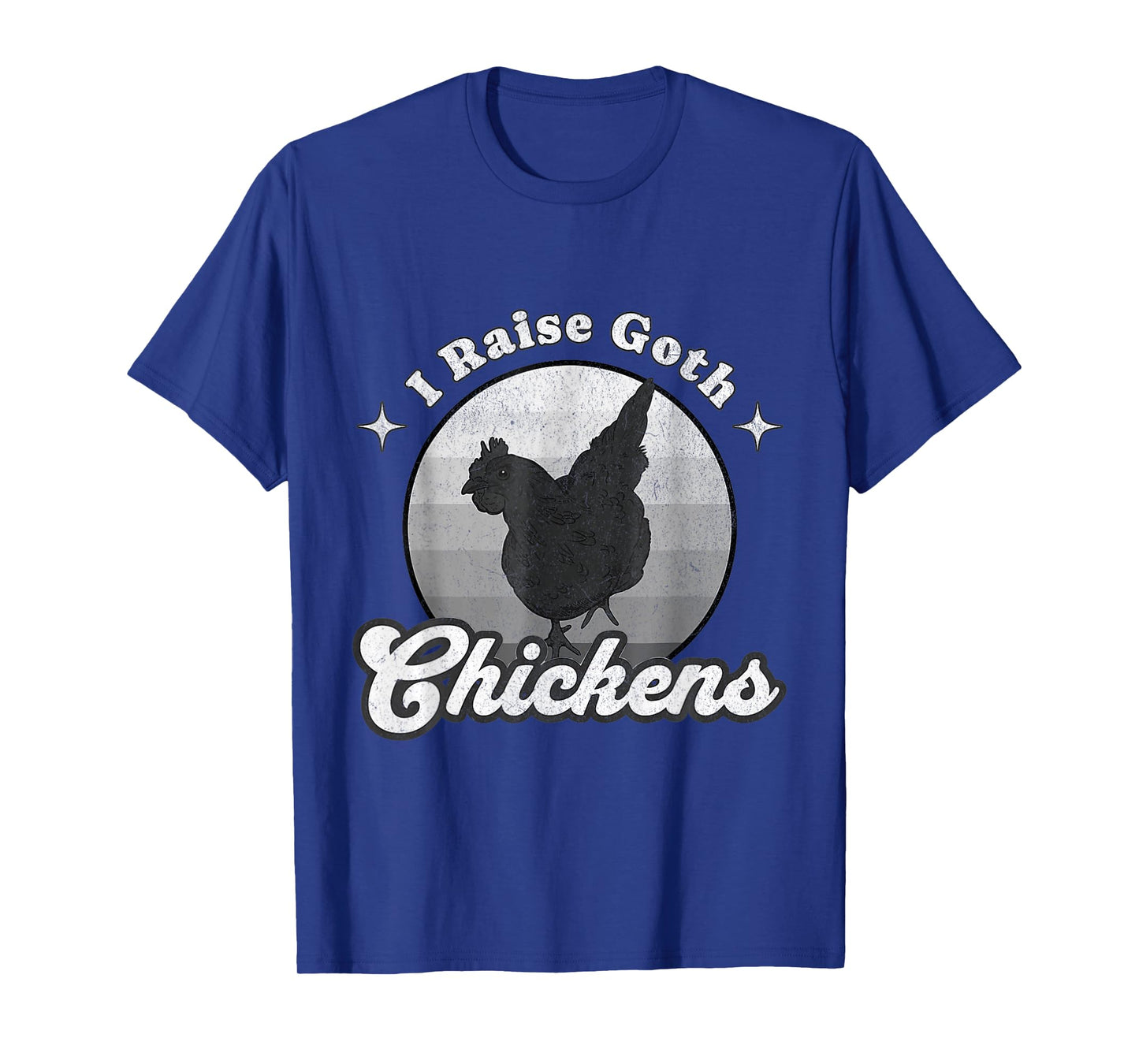 Vintage Design Ayam Cemani Chicken I Raise Goth Chickens T-Shirt