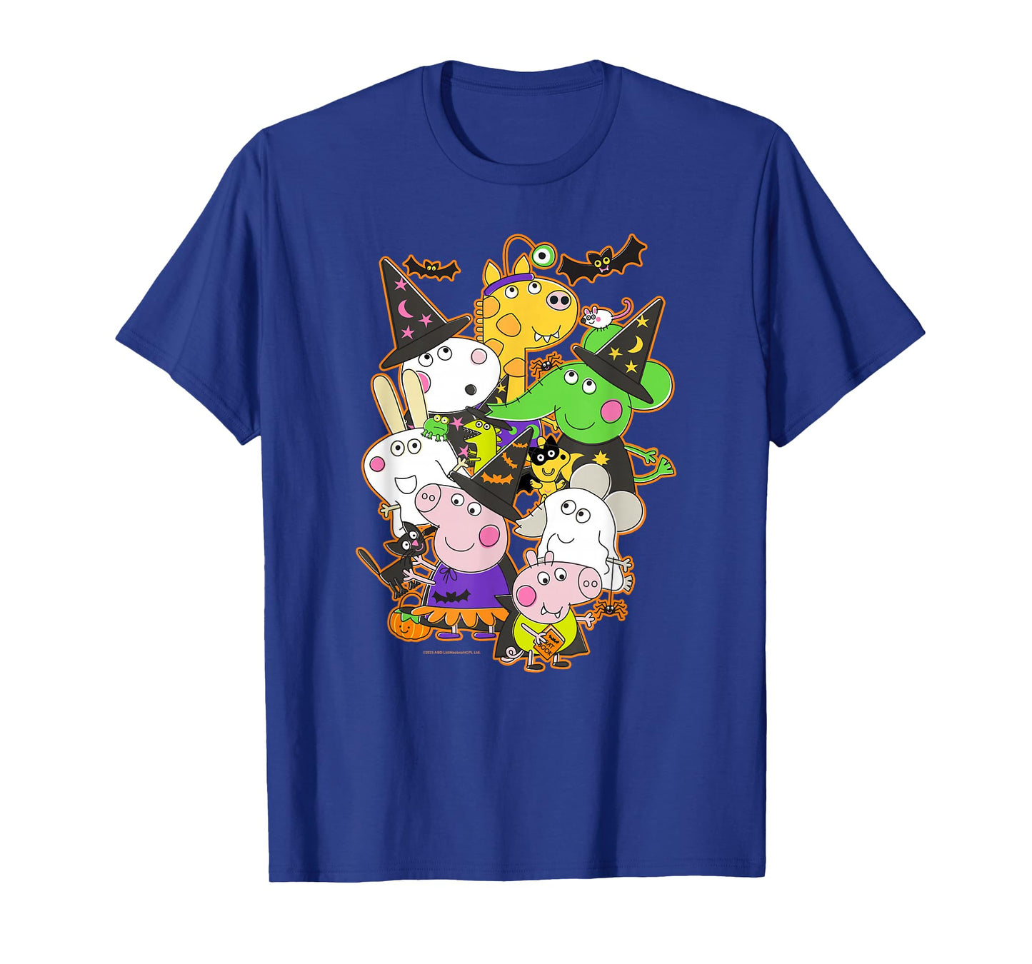 Peppa Pig Halloween Happy Costumes Group Shot T-Shirt