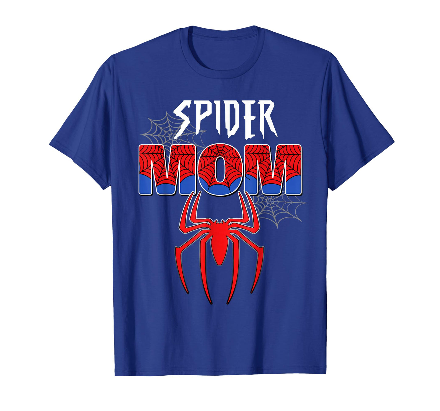 Women Spider Mom Mother's Day Matching Family Birthday T-Shirt