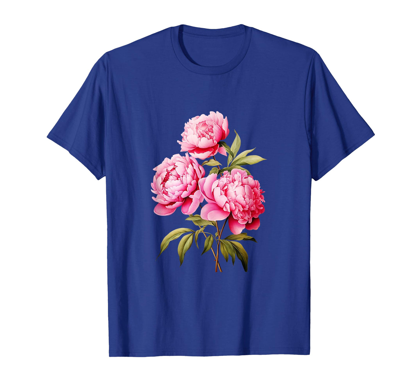 Peony Shirt Beautiful Pink Peonies Flowers T-Shirt