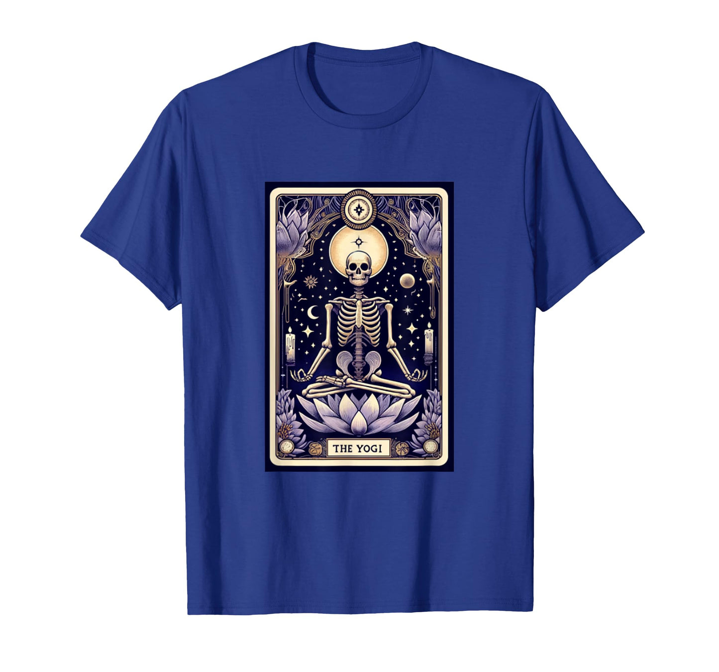 The Yogi Tarot Card Yoga Skeleton T-Shirt
