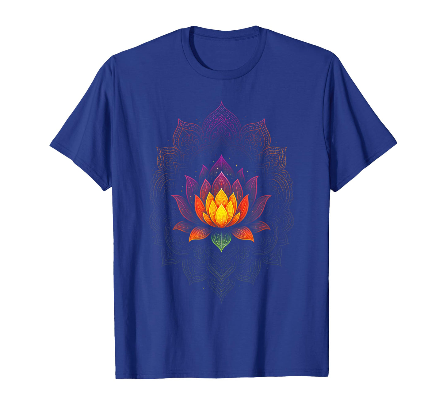 Mandala Lotus Yoga Meditation Pilates Spiritual T-Shirt