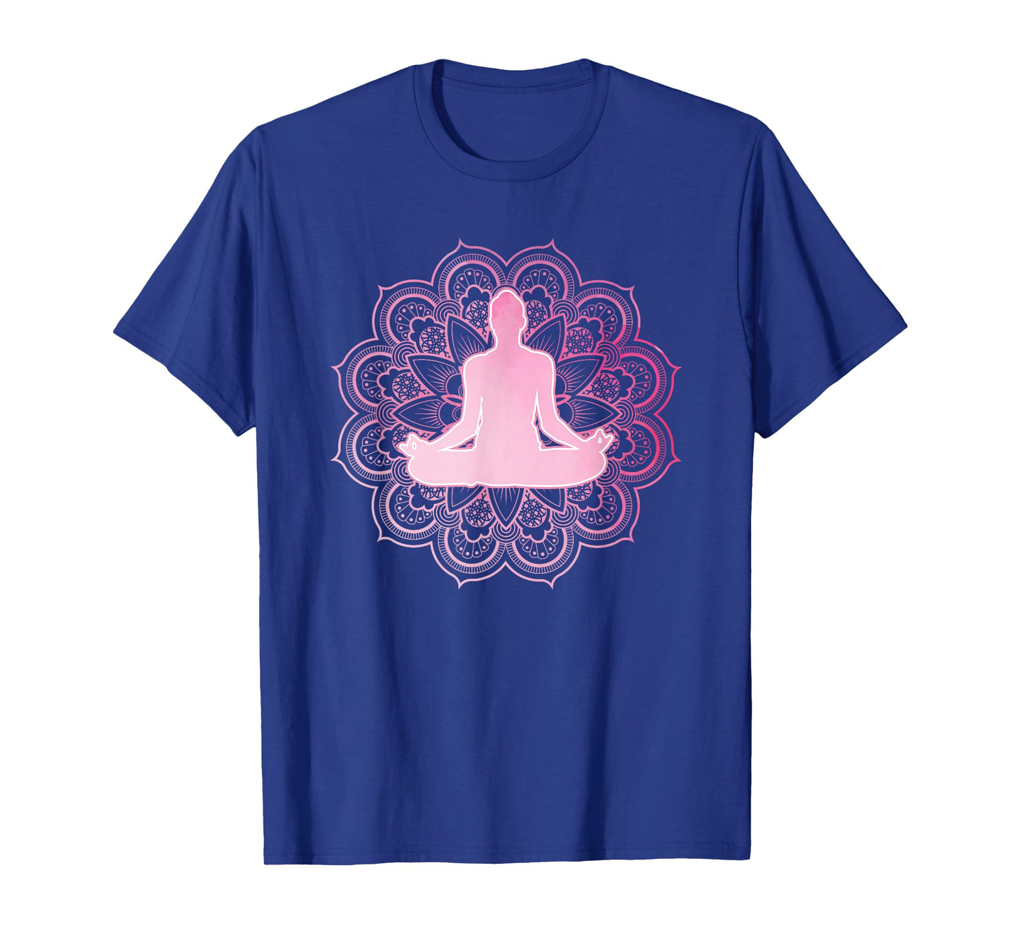 Yoga Meditation Mandala Design Spiritual T-Shirt