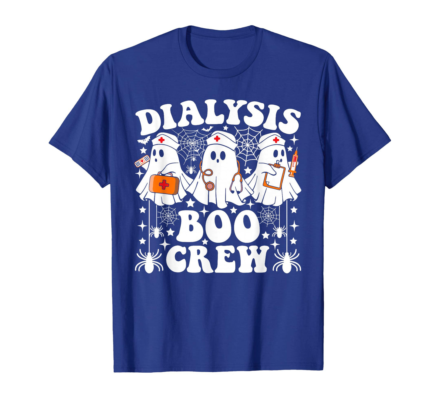 Dialysis Boo Crew Nurse Funny Ghost Halloween T-Shirt