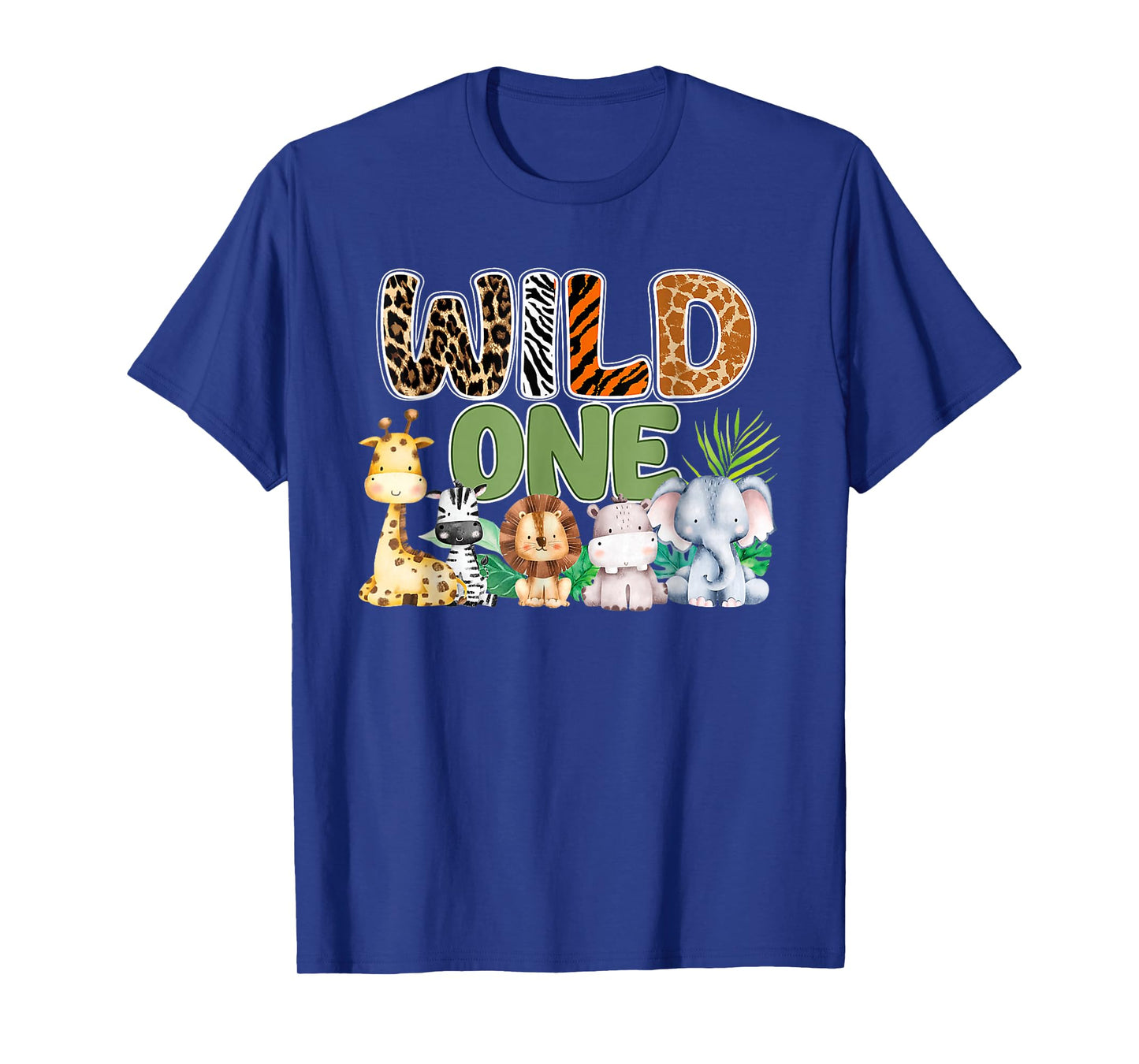 Wild One 1st Birthday Safari Family Matching T-Shirt