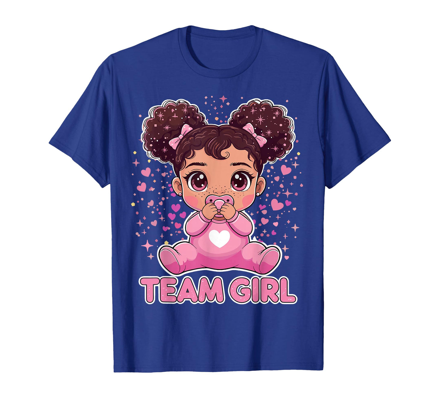 Team Girl Baby Gender Reveal Party T-Shirt