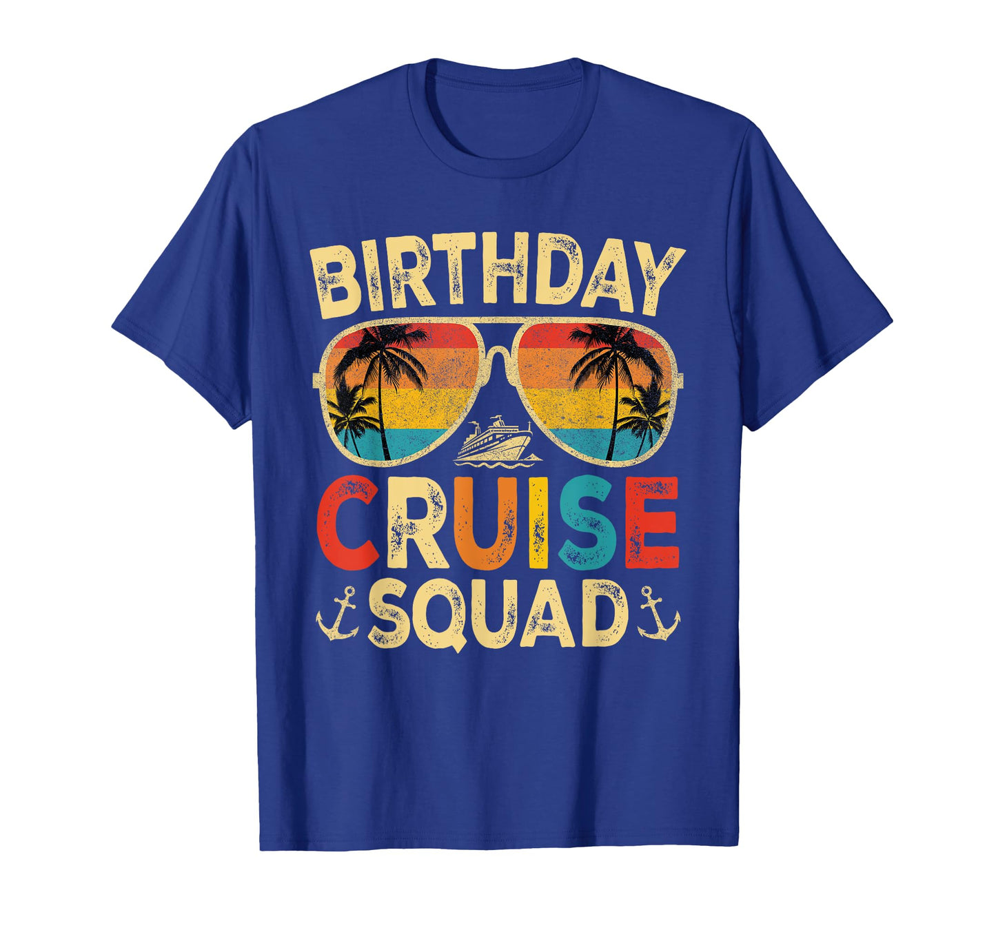 Birthday Cruise Squad Matching Birthday Cruising Vacation T-Shirt