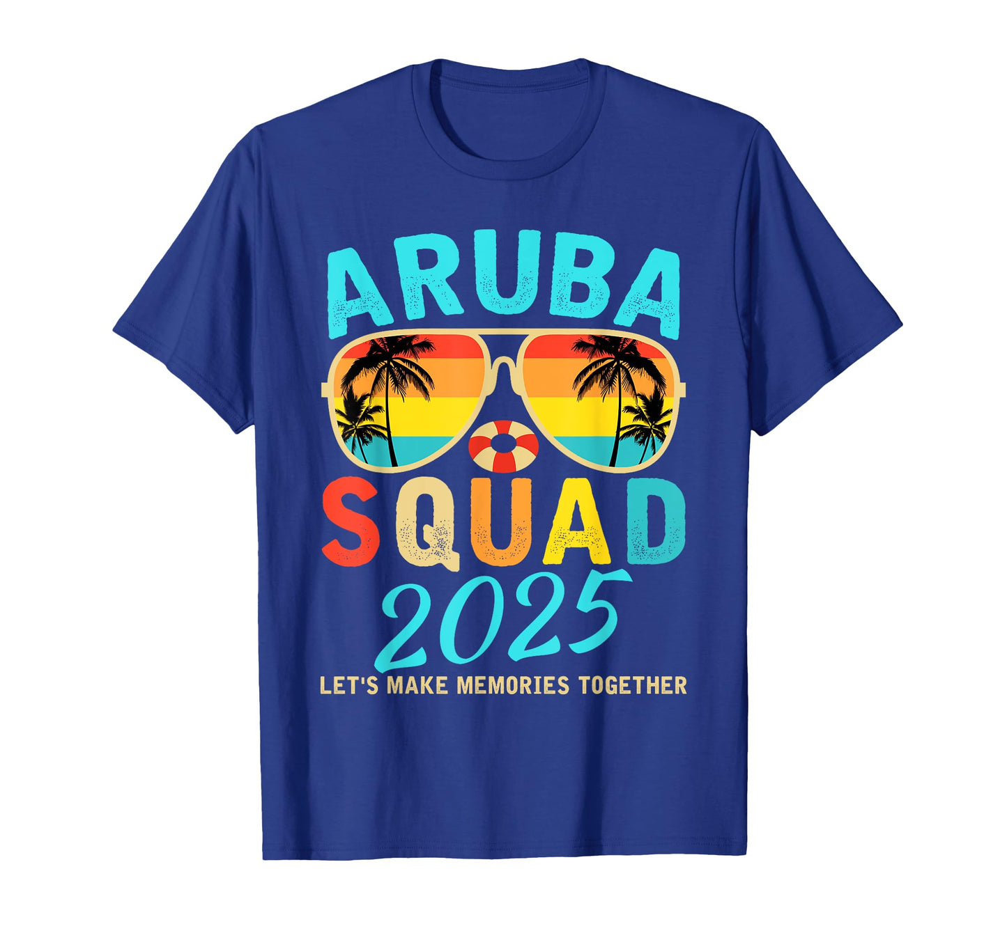 Aruba Squad 2025 Vacation Friends Family Matching Group T-Shirt