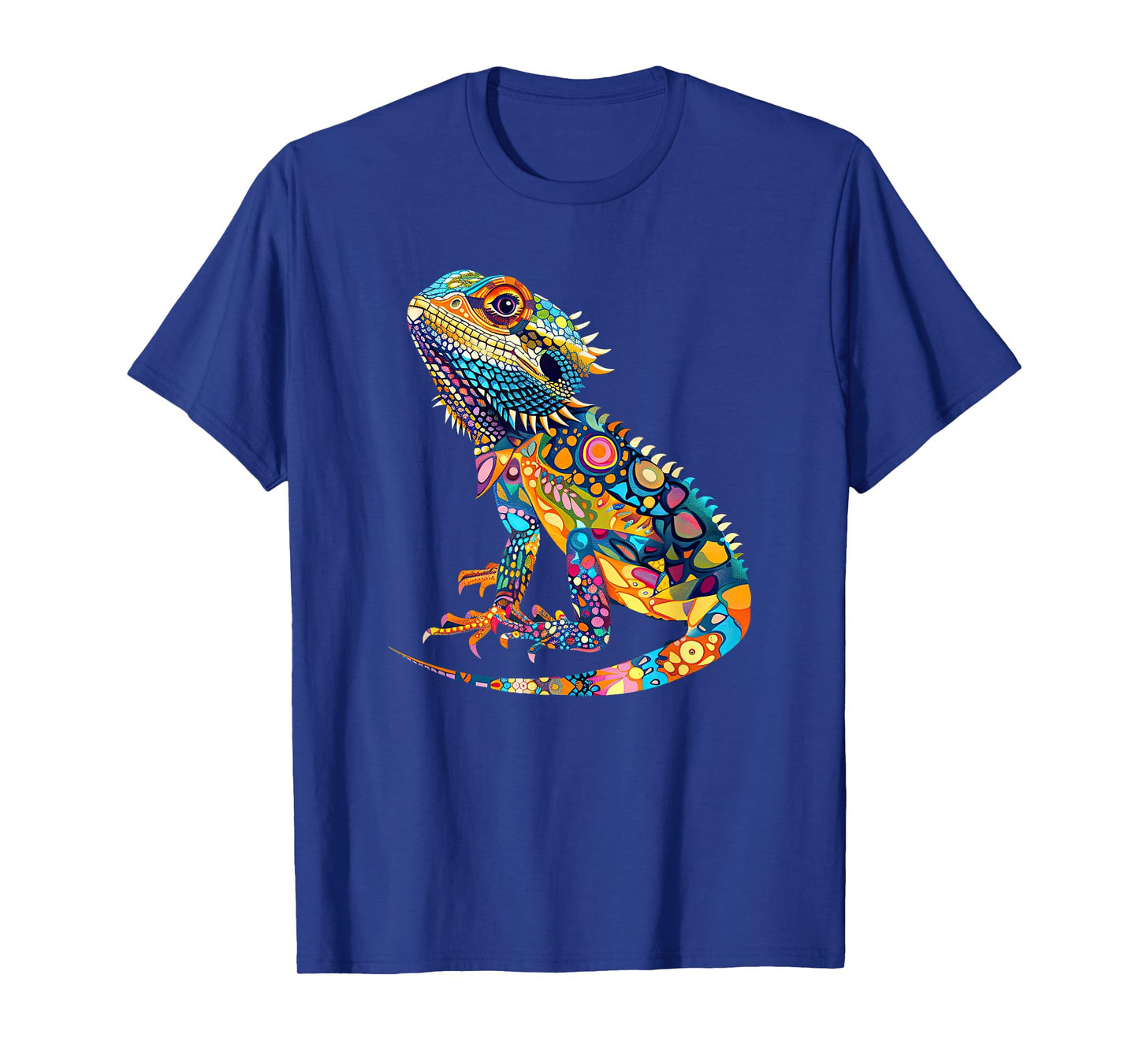 Bearded Dragon Colorful Design for Exotic Pet Enthusiasts T-Shirt