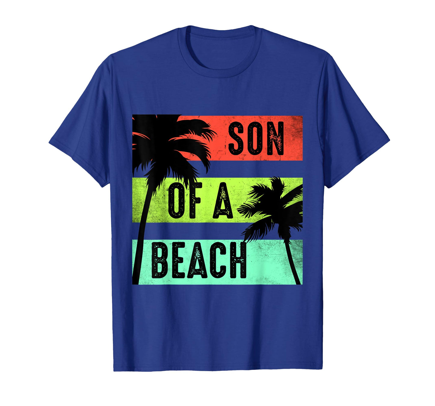 Vintage Son of a Beach Funny Vacation Tshirt for Travellers T-Shirt
