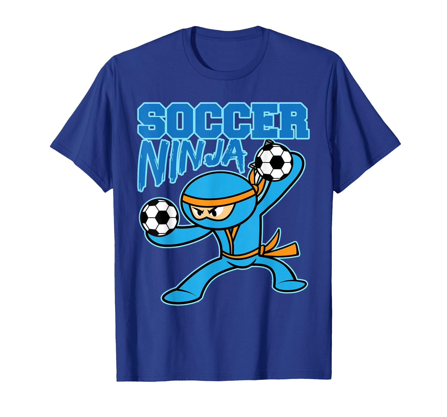Soccer Ninja Player Cute Football Lovers Funny Gift T-Shirt
