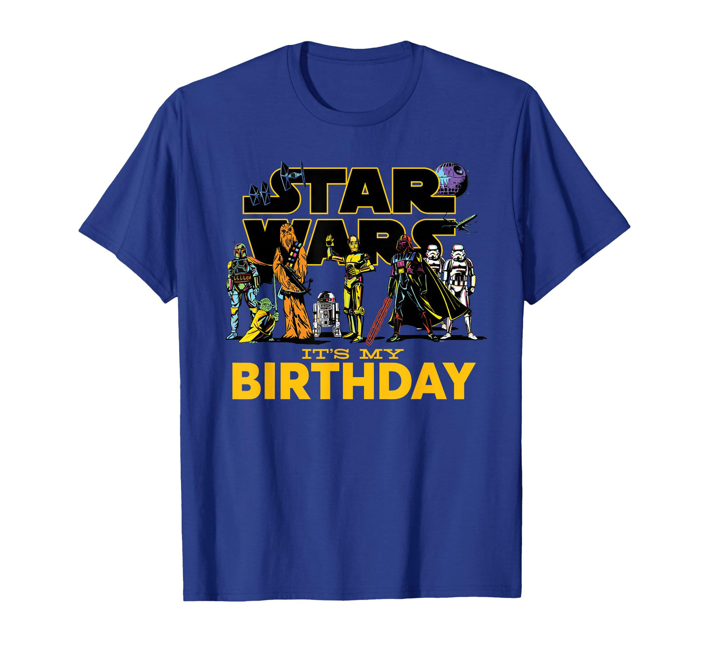Star Wars Classic Characters Party Matching It’s My Birthday T-Shirt