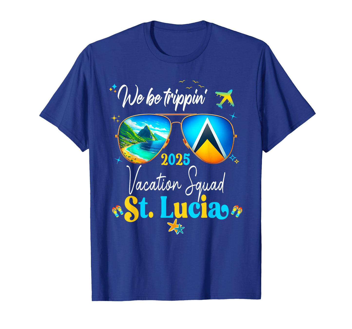 St. Lucia Vacation Family Friends Trip Cruise 2025 Matching T-Shirt
