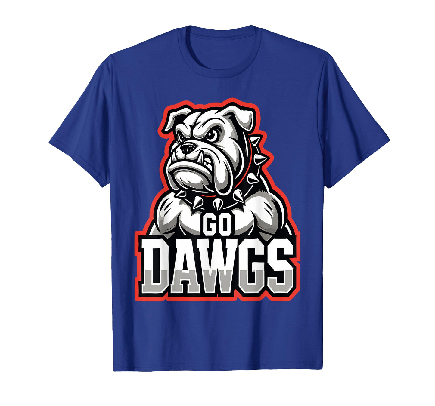 Go Dawgs Funny Bulldogs T-Shirt