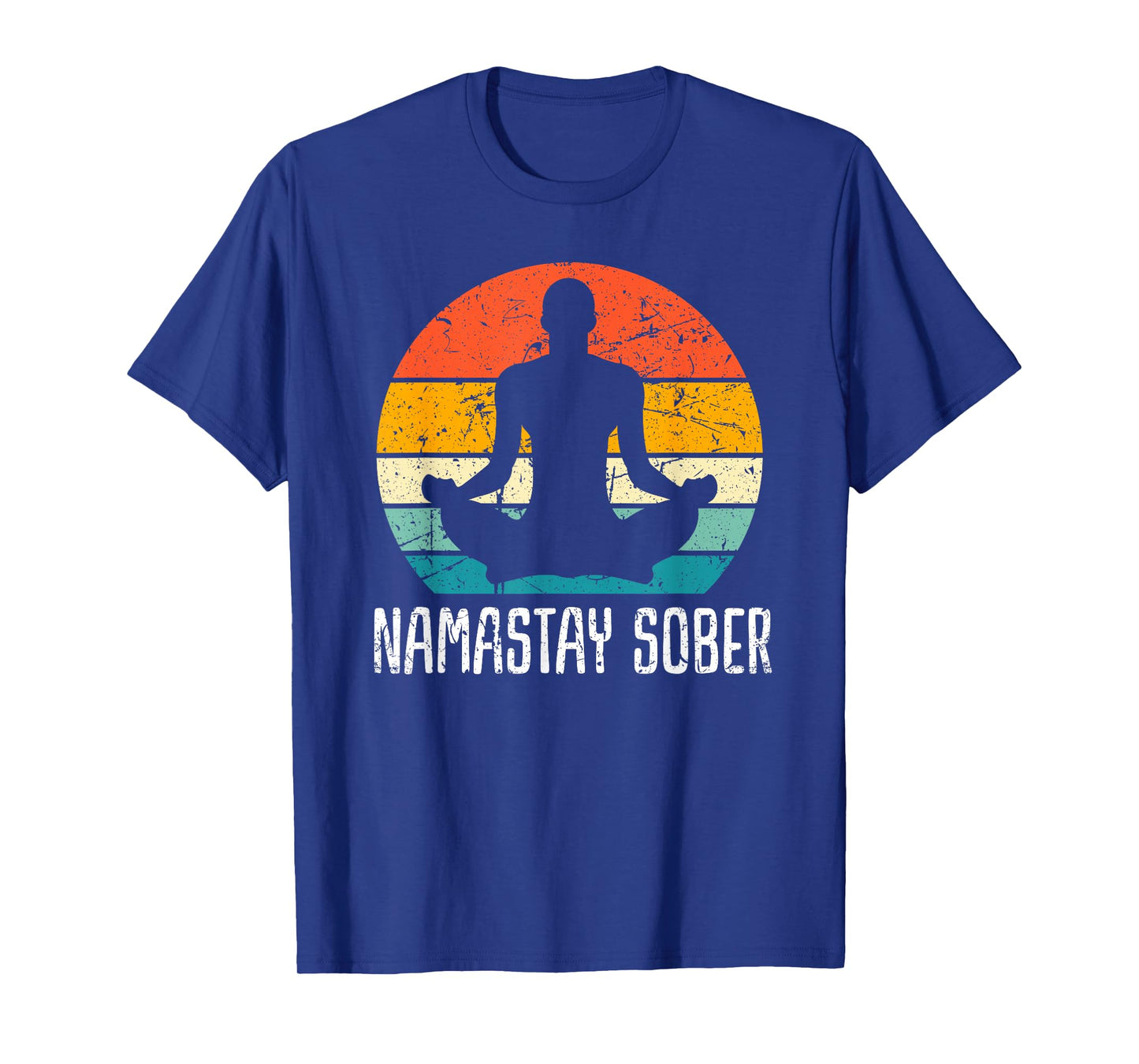 Namastay Sober Recovery Support Sobriety NA AA T-Shirt