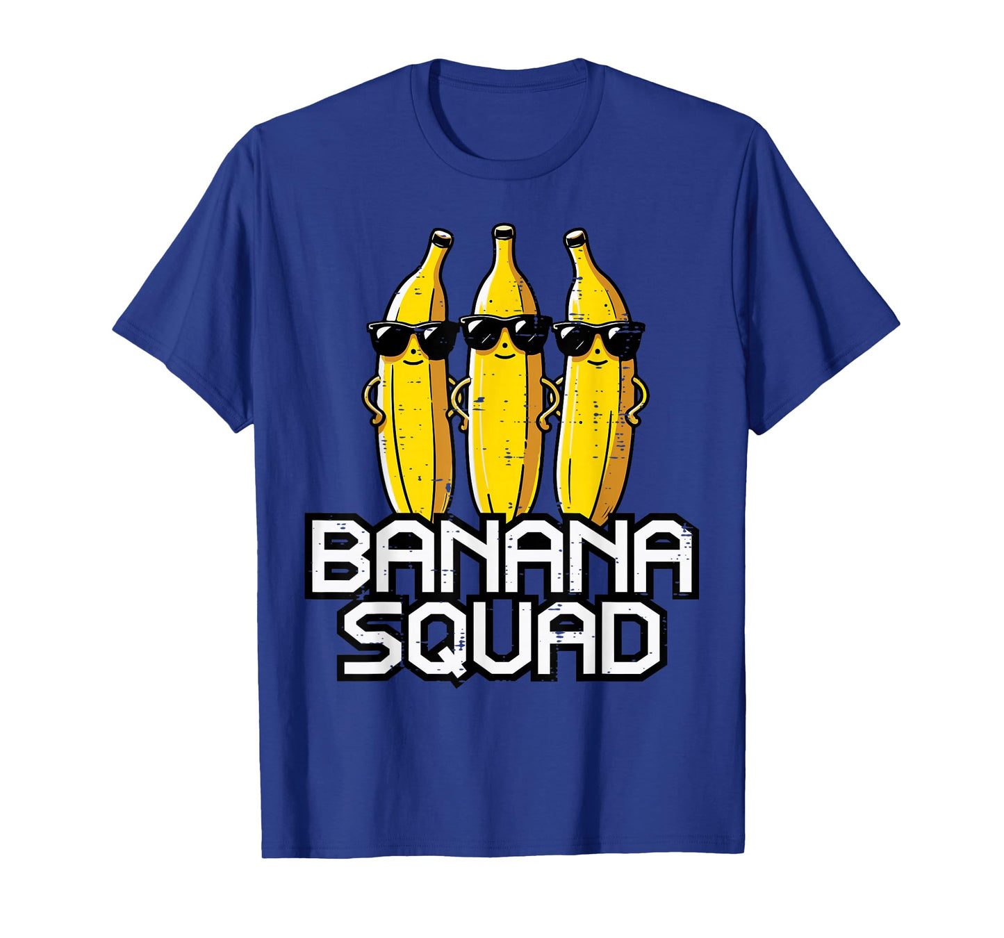 Banana Squad Funny Fruit Team Crew Matching Women Men Kids T-Shirt