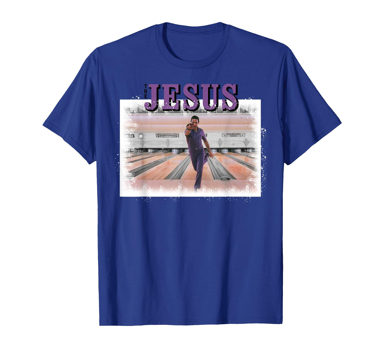 The Big Lebowski The Jesus Bowling Photo Graphic T-Shirt T-Shirt
