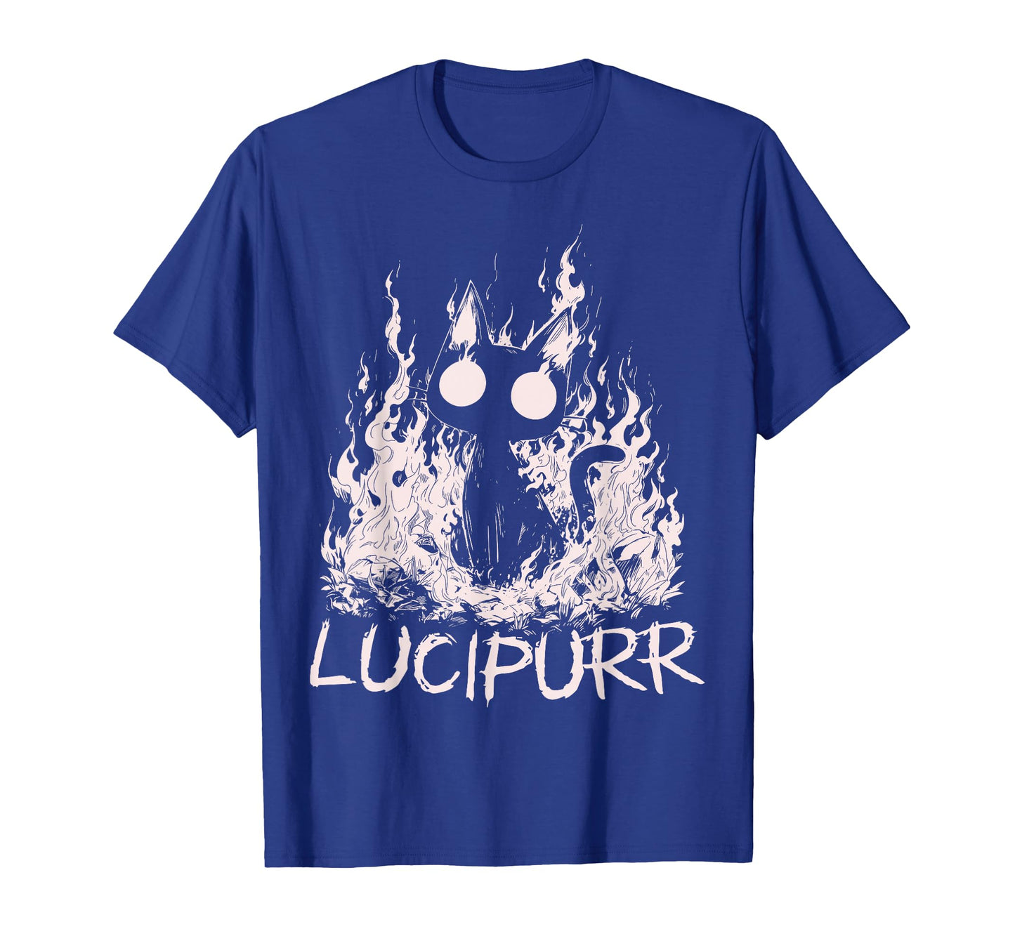 Lucipurr Cat Lover Lucifer Baphomet Demon Kitty T-Shirt