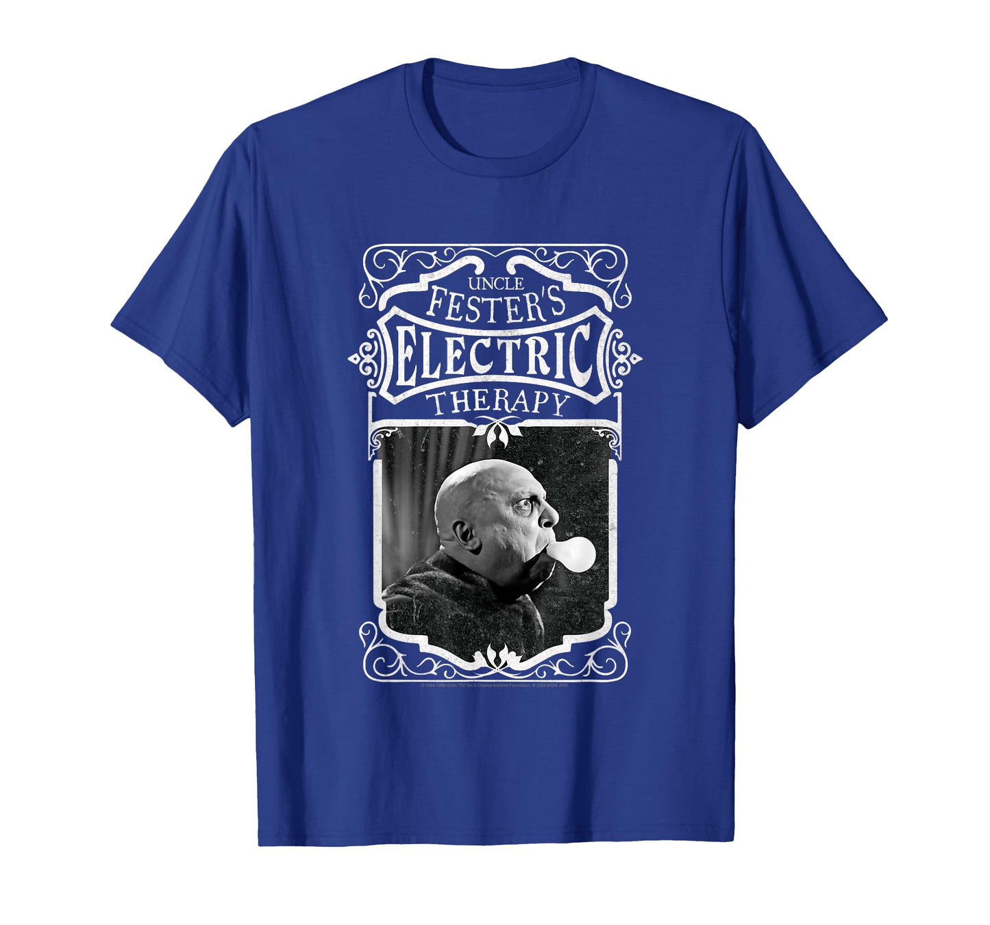 The Addams Family Uncle Fester's Electric Therapy T-Shirt