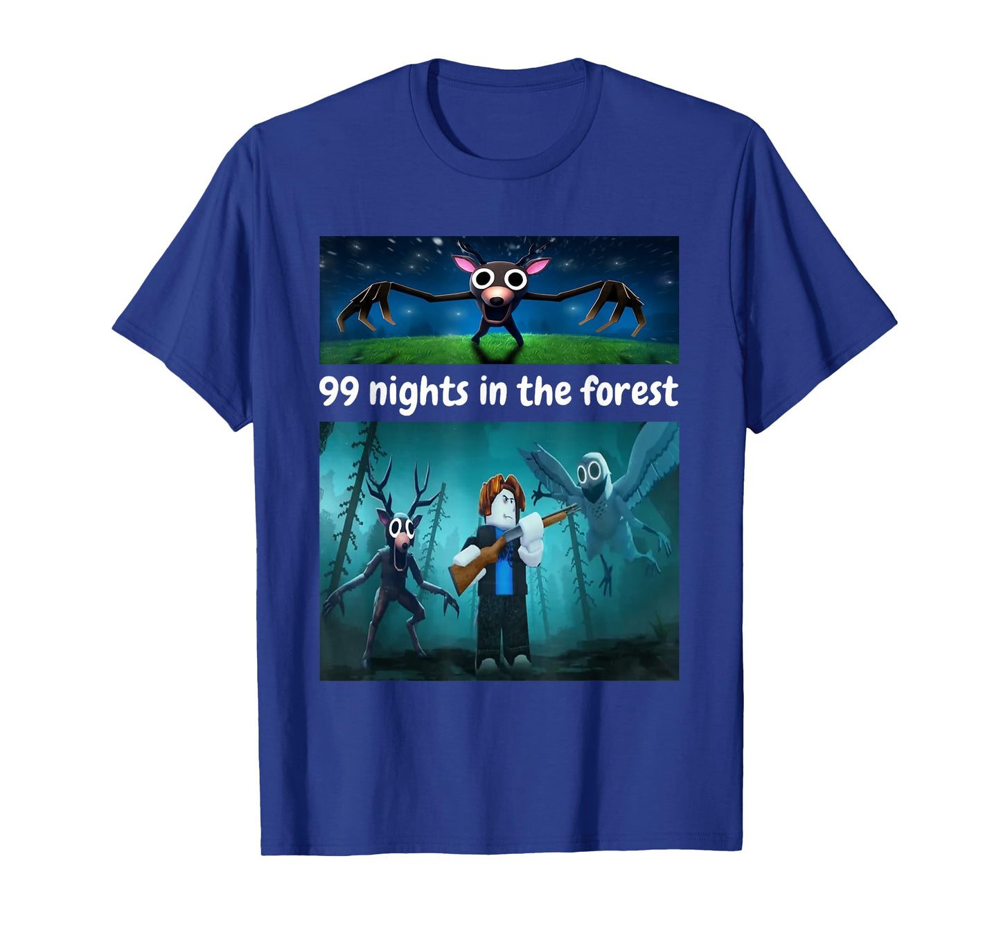 99 Nights in The Forest Birthday Costume for Boys Girls Teen T-Shirt