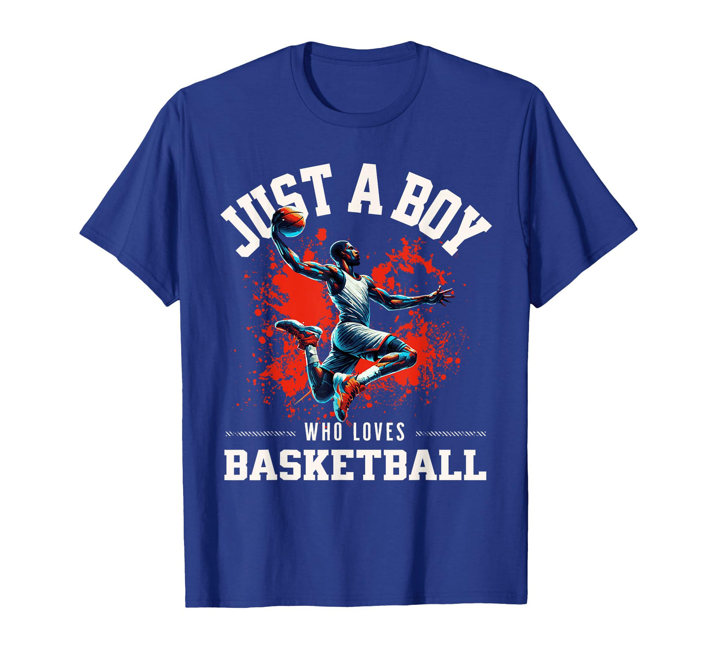 Just a Boy Who Loves Basketball T-Shirt
