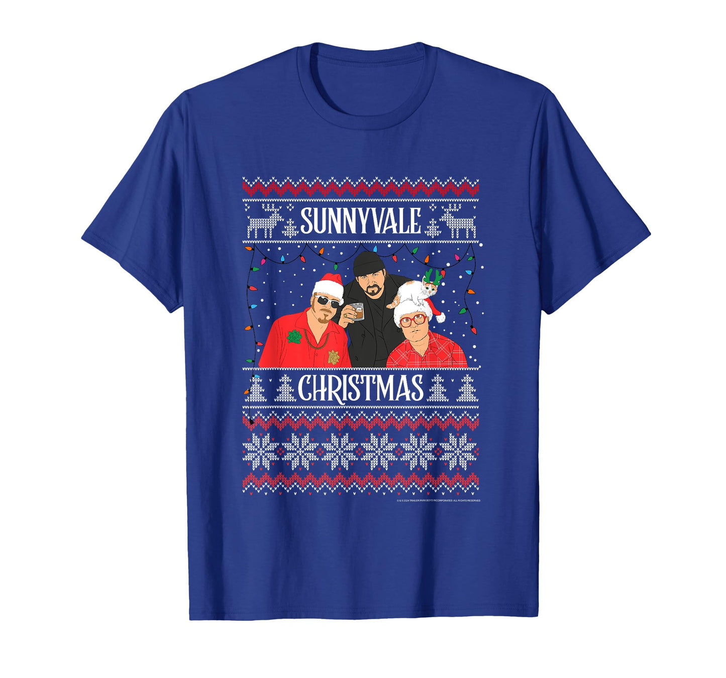 Trailer Park Boys Sunnyvale Christmas Ugly Sweater T-Shirt