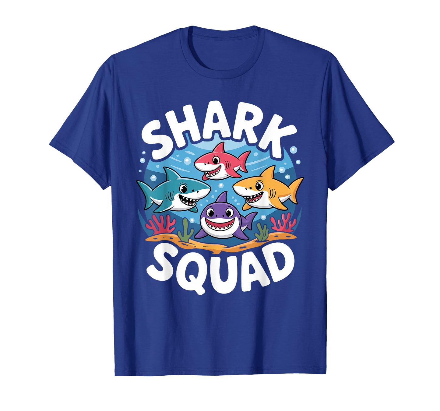 Cool Shark Art for Men Women Great White Hammerhead Shark T-Shirt