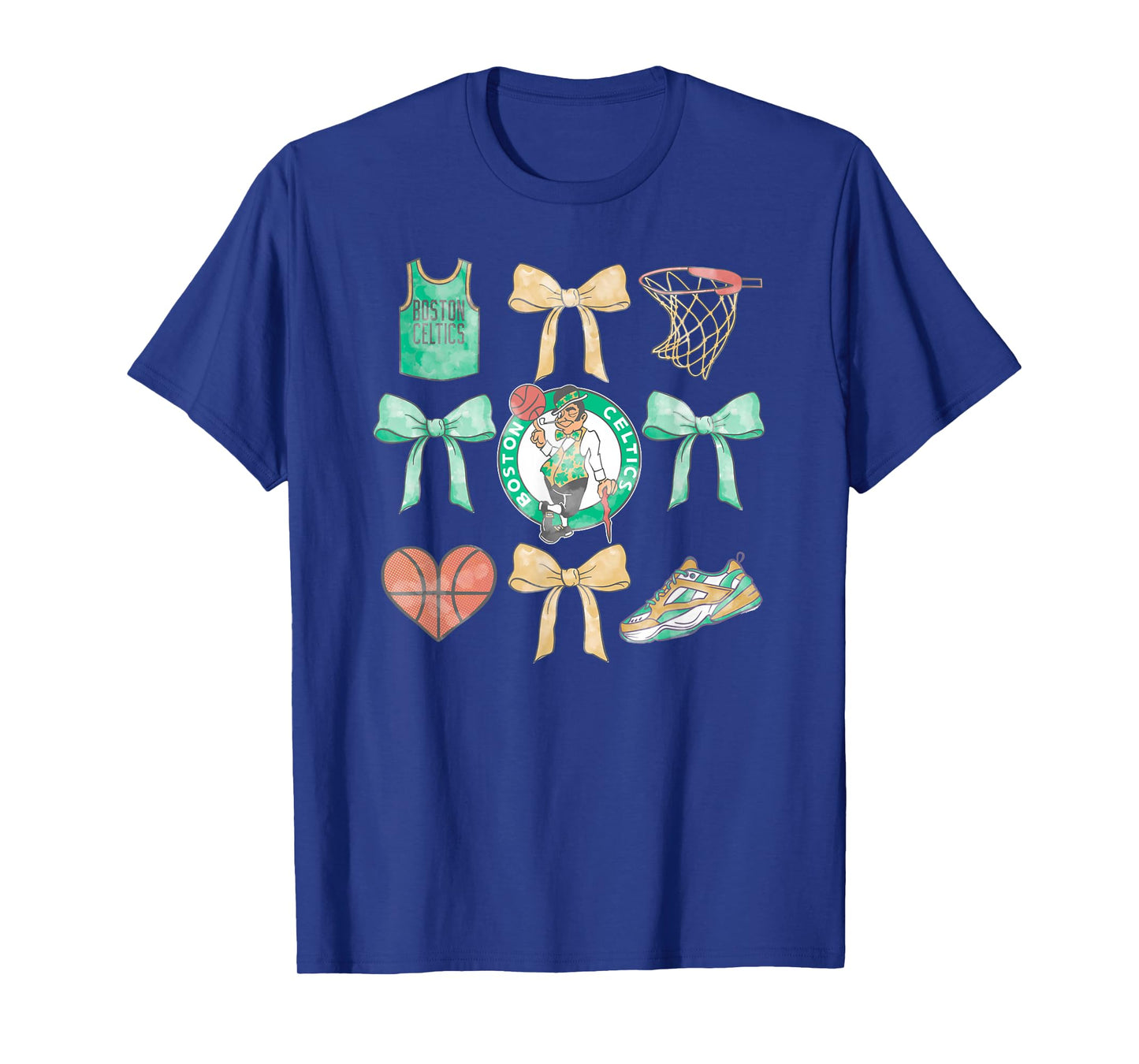 NBA Boston Celtics Bow Grid T-Shirt