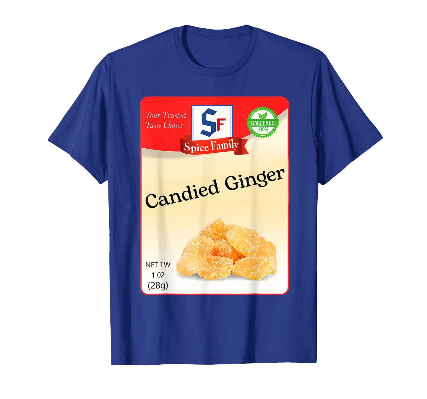 Candied Ginger Condiment Holiday Spice Group Costumes T-Shirt