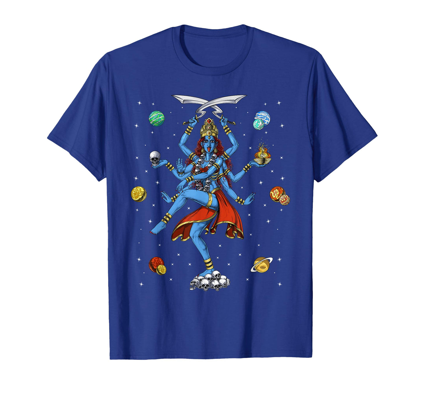 Kali Hindu Goddess Hinduism Deity God Spiritual Zen Yoga T-Shirt