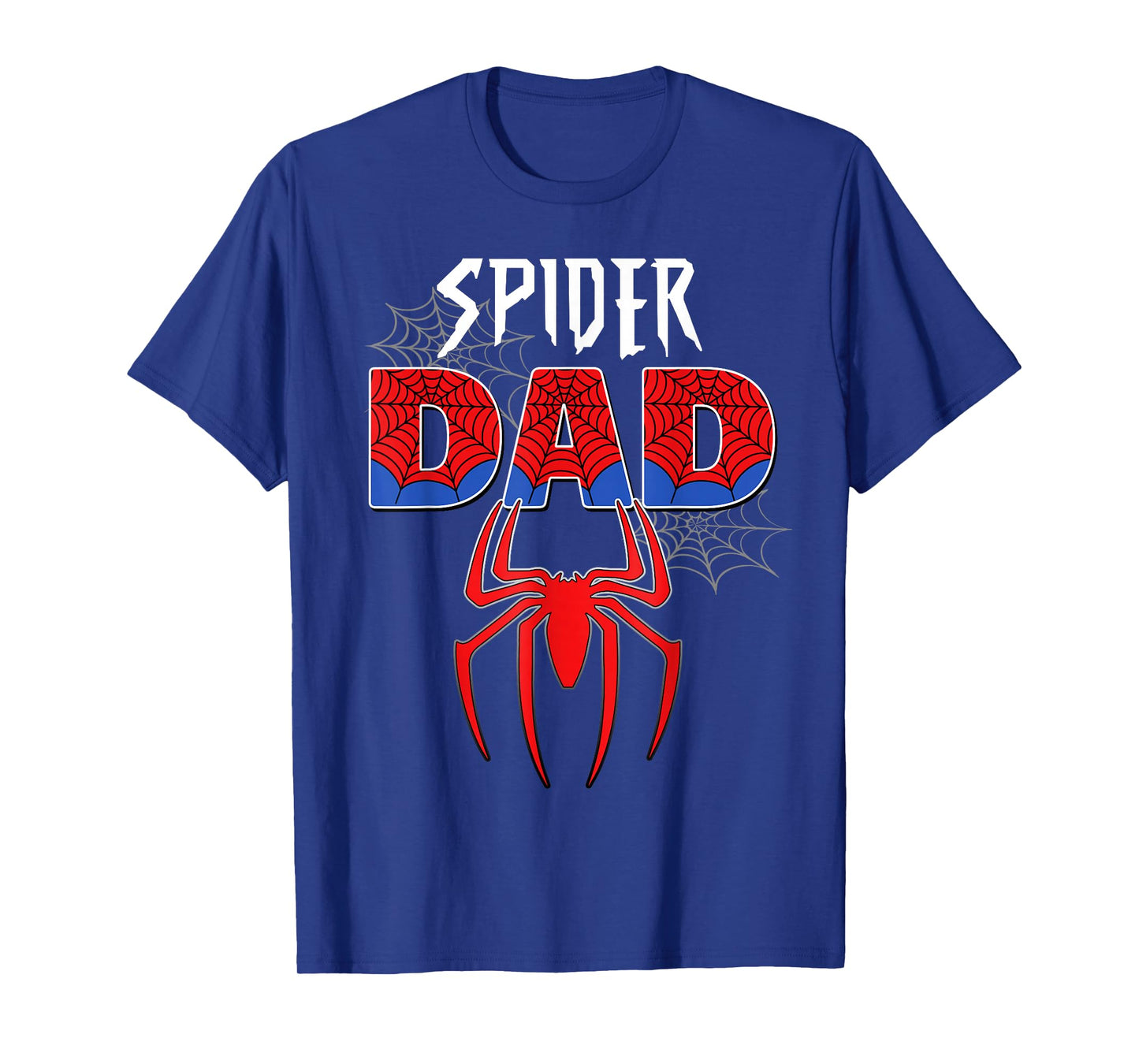 Mens Spider Dad Design Father's Day Matching Family Birthday T-Shirt