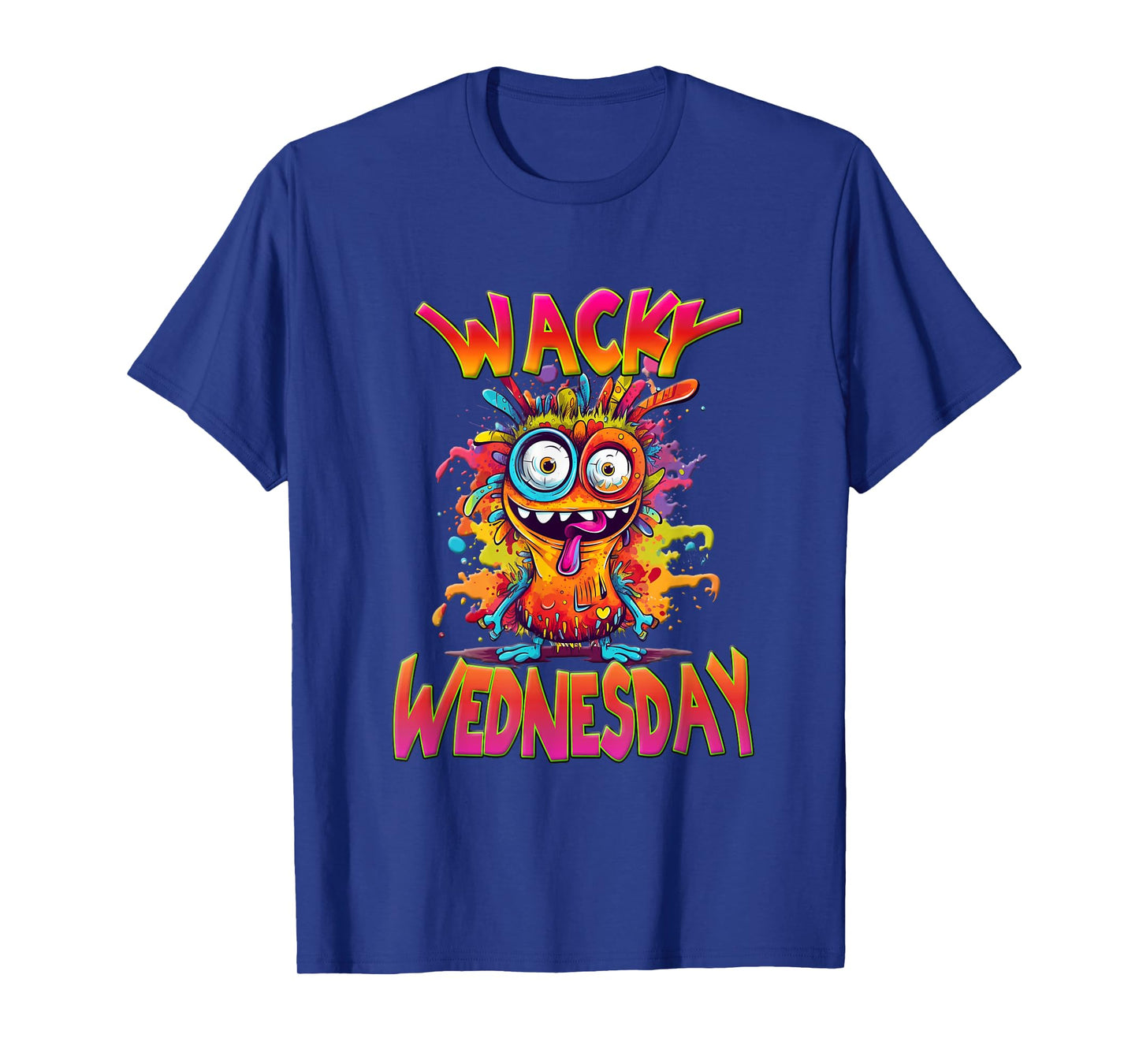 Wacky Wednesday Men, Woman and Kids Outfit for School Funny T-Shirt