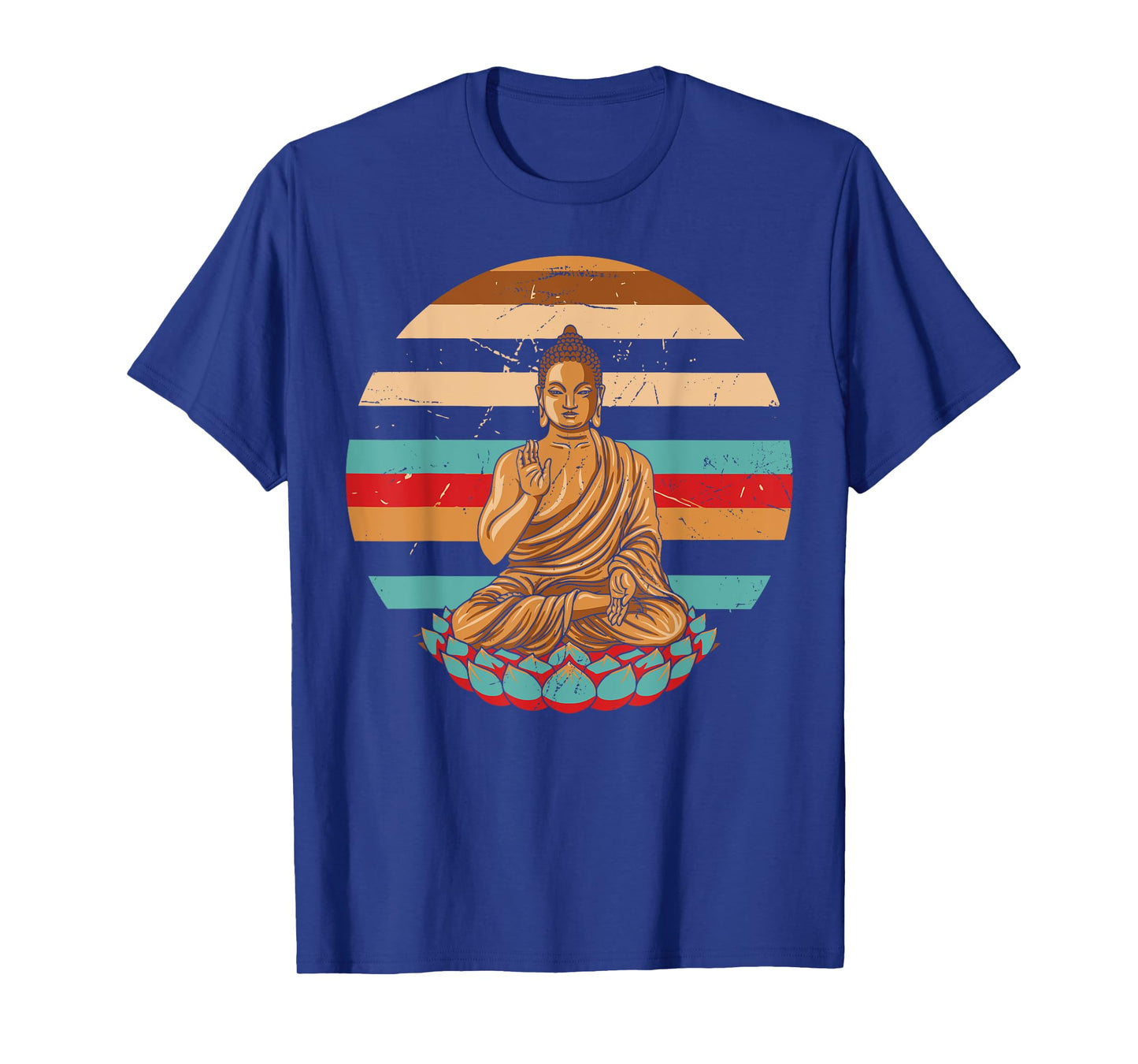 Vintage Style Retro Sleeping Buddha Gift T-Shirt T-Shirt