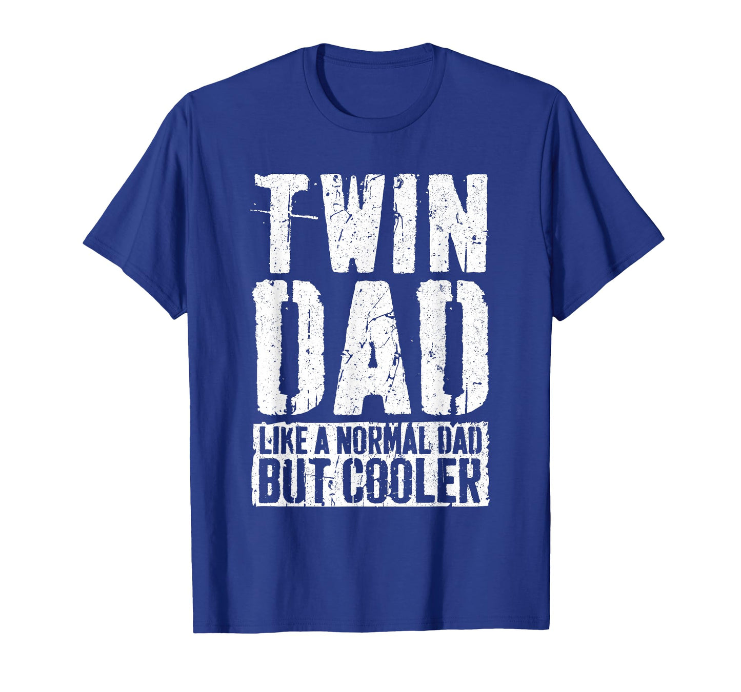 Twin Dad Shirt Men Dad Of Twins Fathers Day T-Shirt