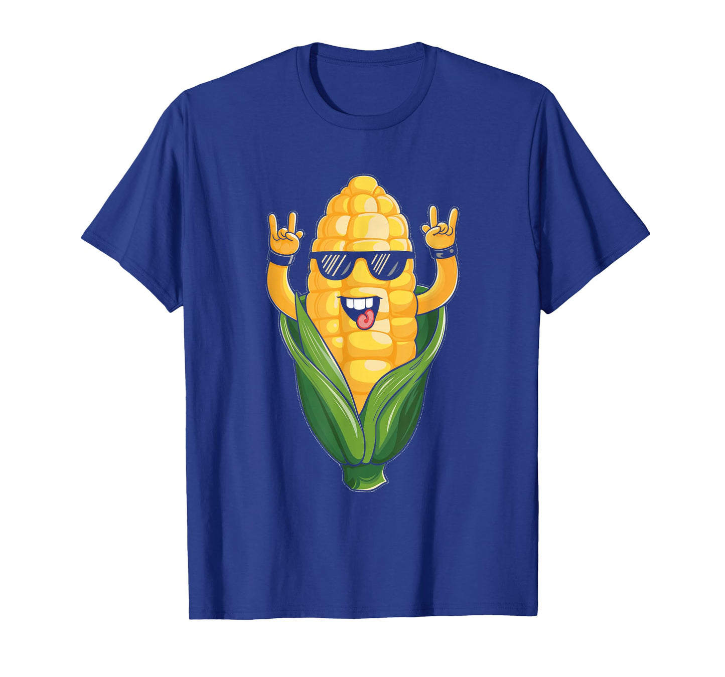 Rock On Corn Corn Lover Sweet Corn On The Cob T-Shirt