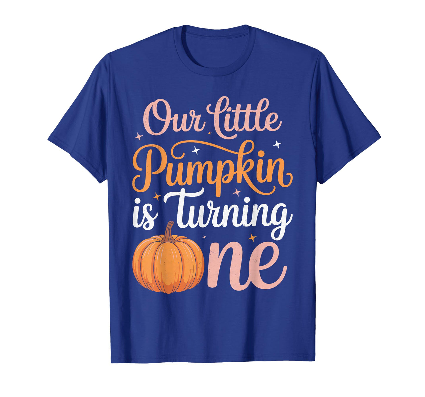 Our Little Pumpkin is Turning one Pumpkin First Birthday T-Shirt