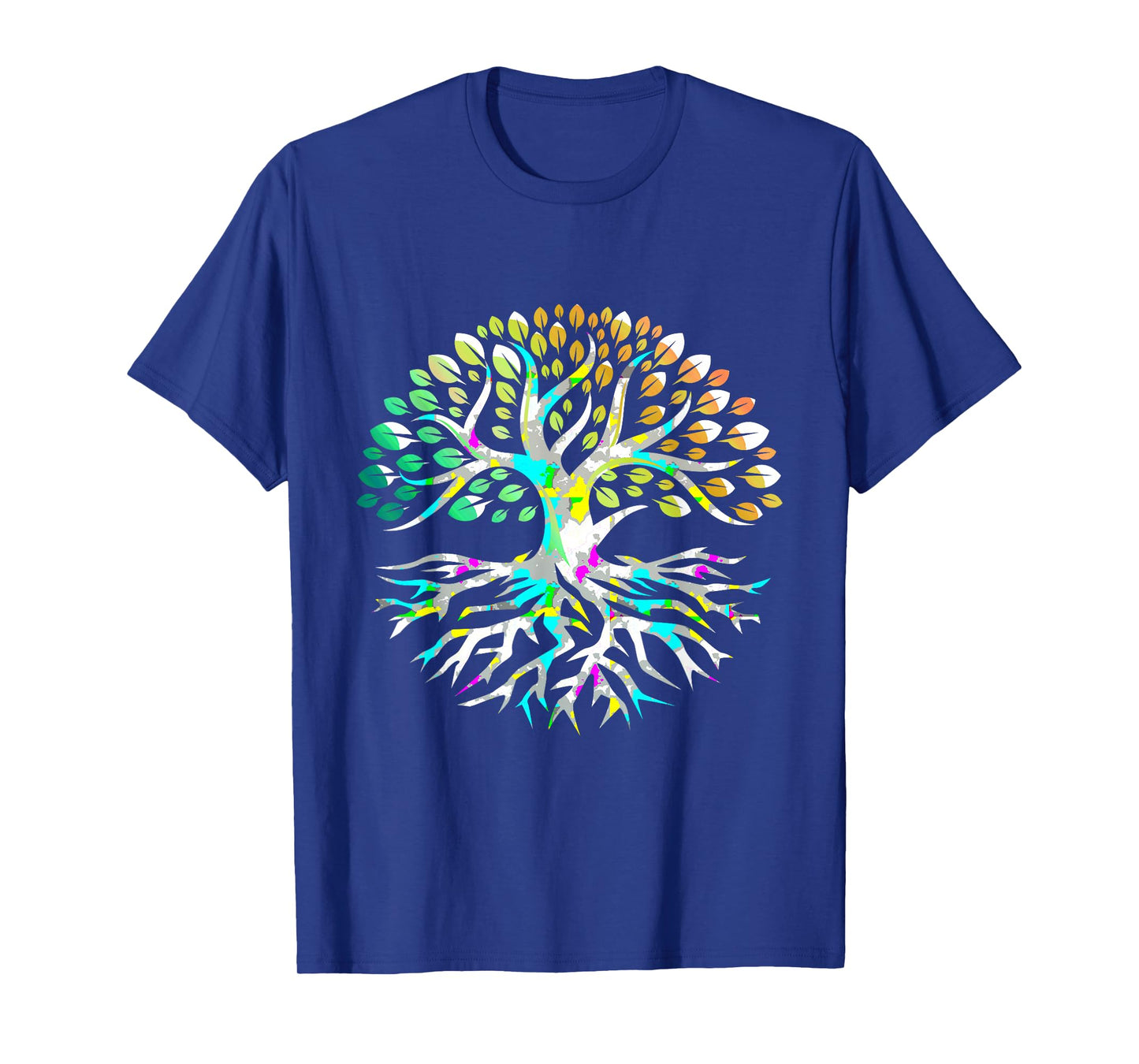 Yggdrasil Tree of Life Colorful Peaceful Mind Sacred Tree T-Shirt