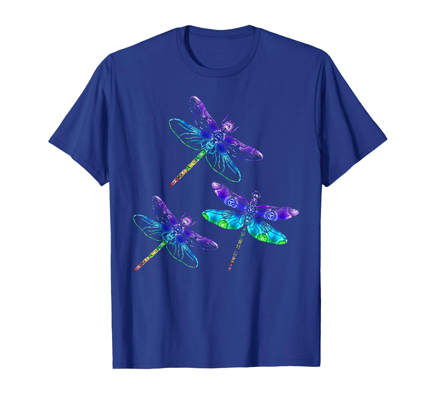 Wrinkled Hippie Dragonfly Gift Spirit Animal Chakra Color Dragonflies T-Shirt