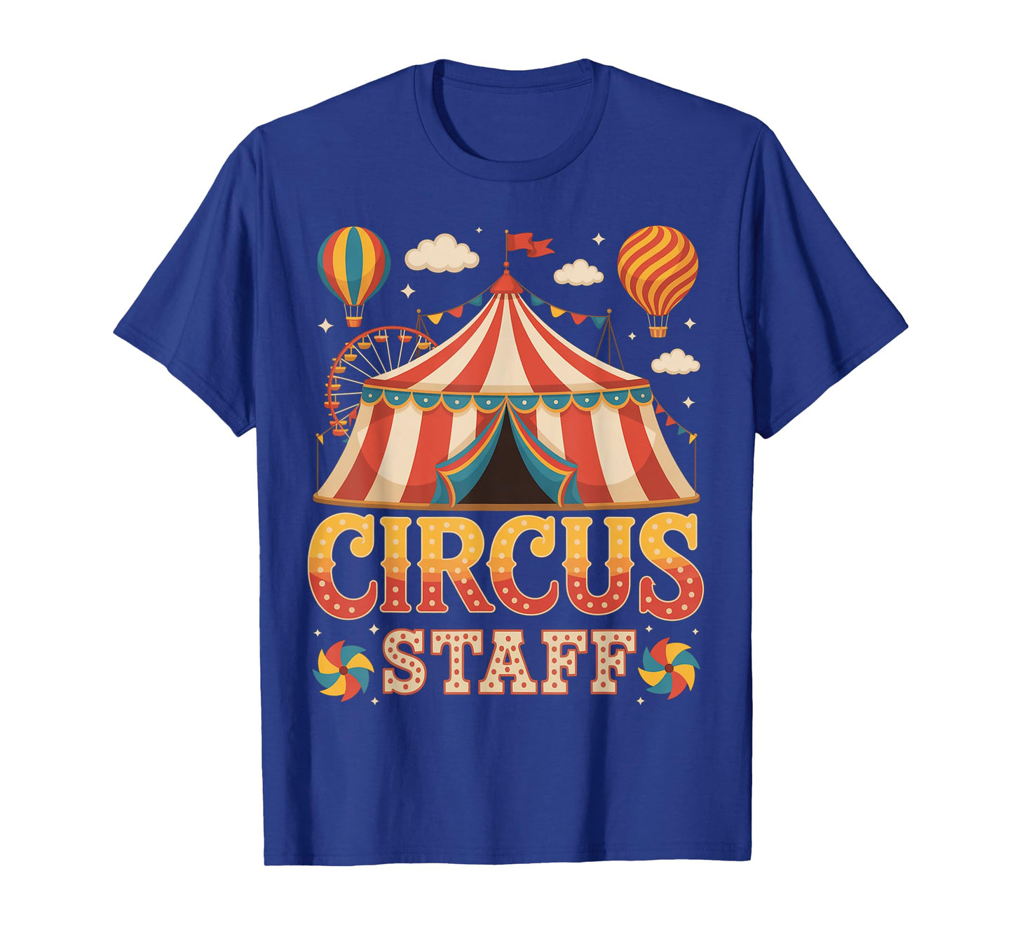 Circus Staff Event Costume Carnival Staff Crew Tent Party T-Shirt