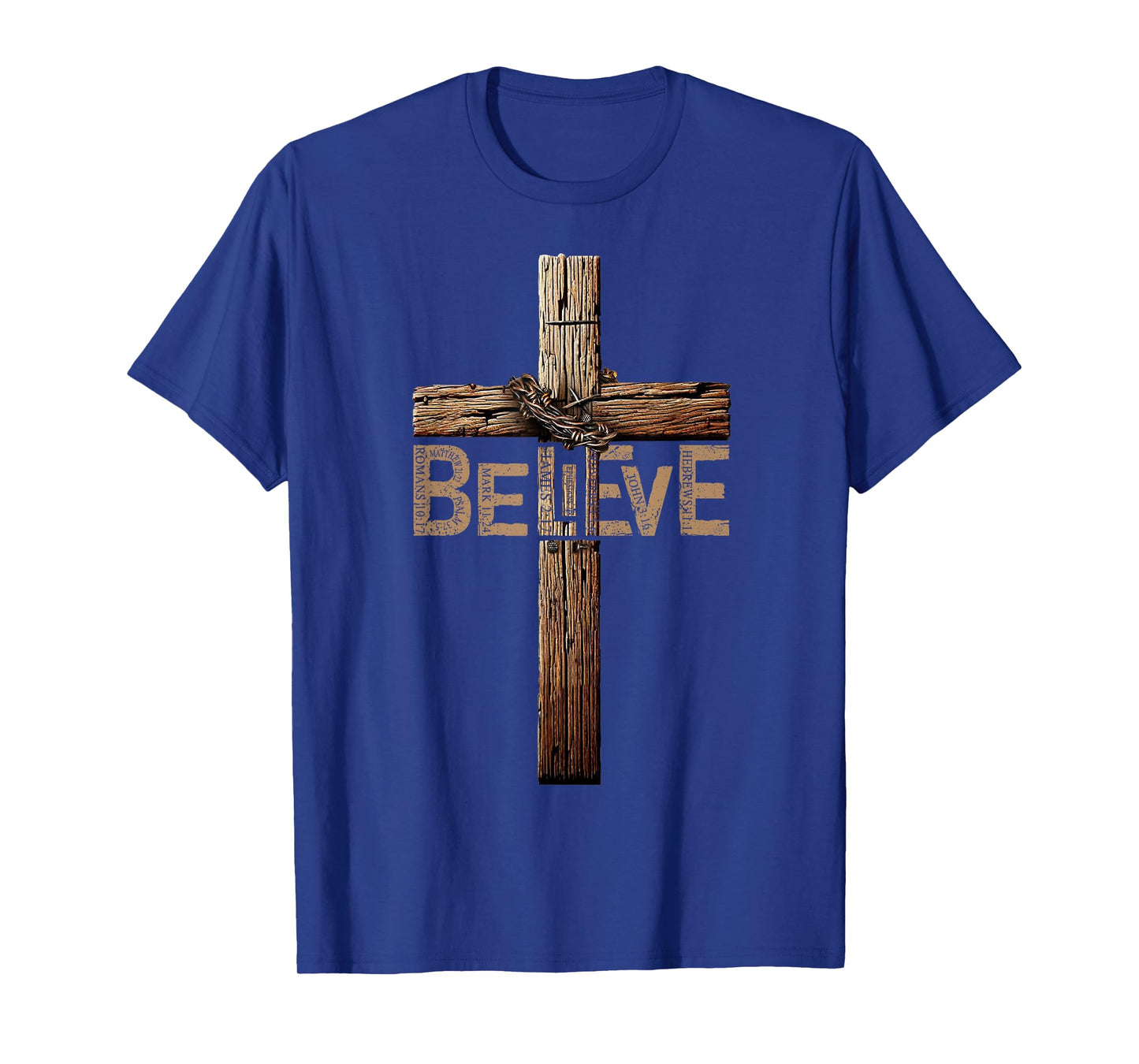 Believe Shirt, Jesus Shirts For Men, Cross Shirt, Christian T-Shirt