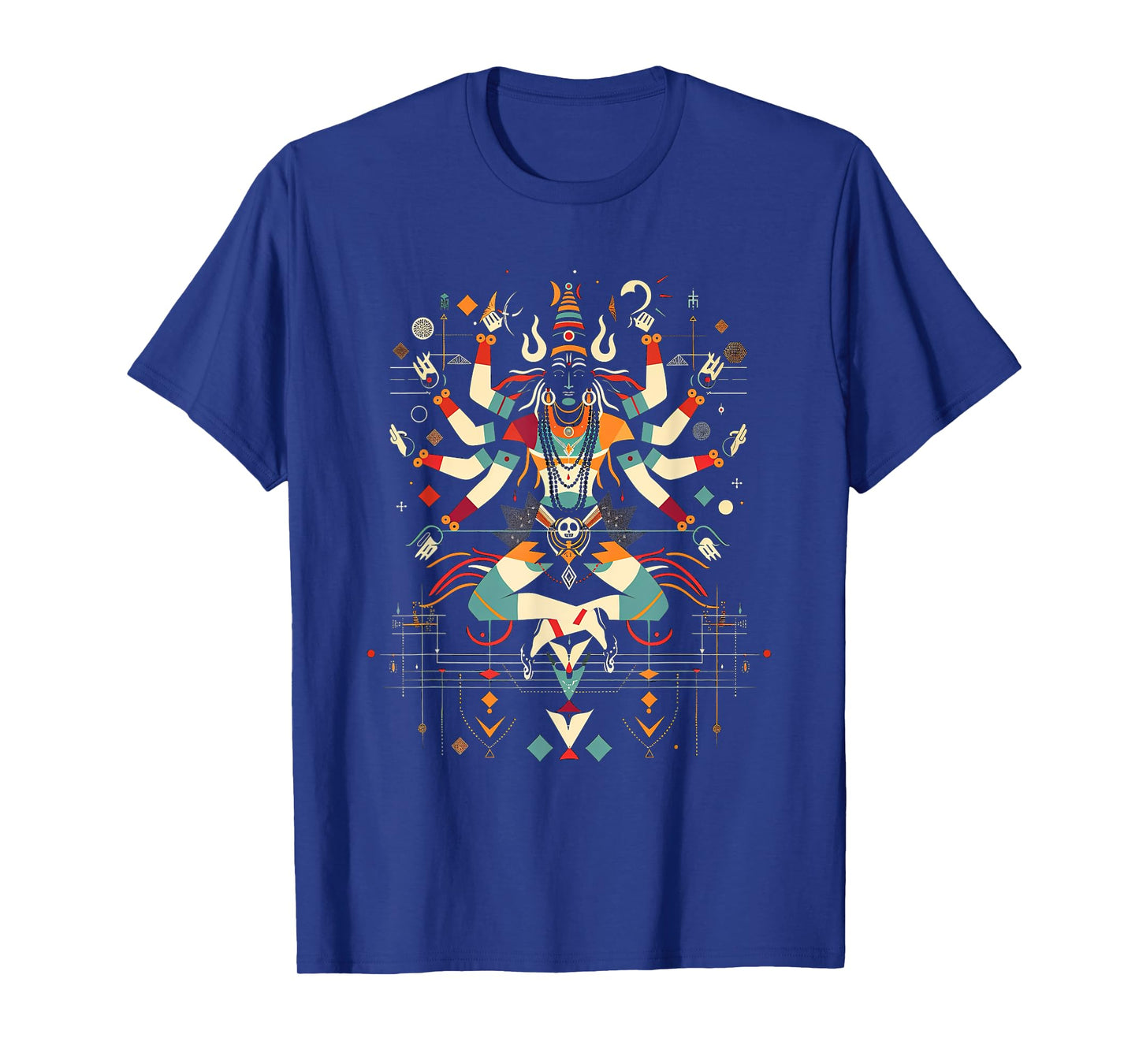 Shiva spiritual hindu god tandava dance yoga meditation T-Shirt