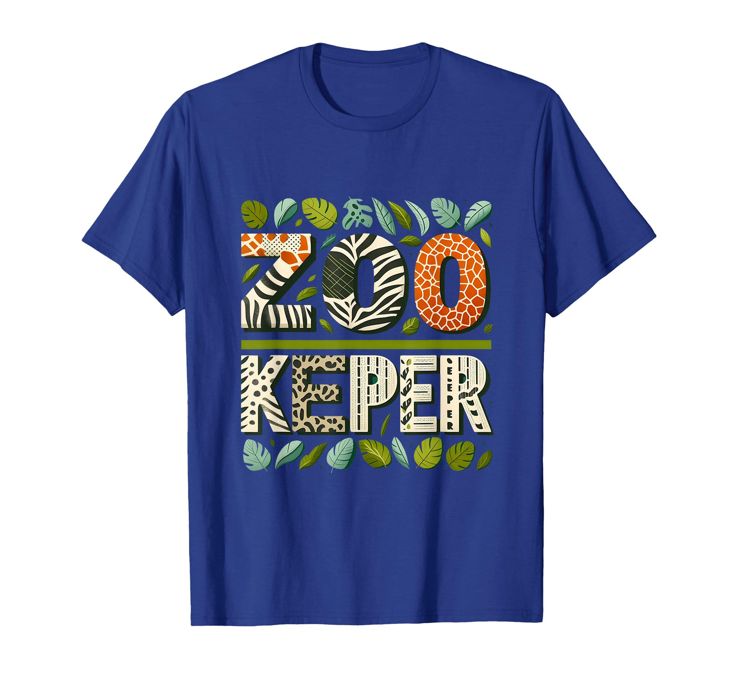 Zoo Keeper Costume Adult Halloween Party Safari Zookeeper T-Shirt