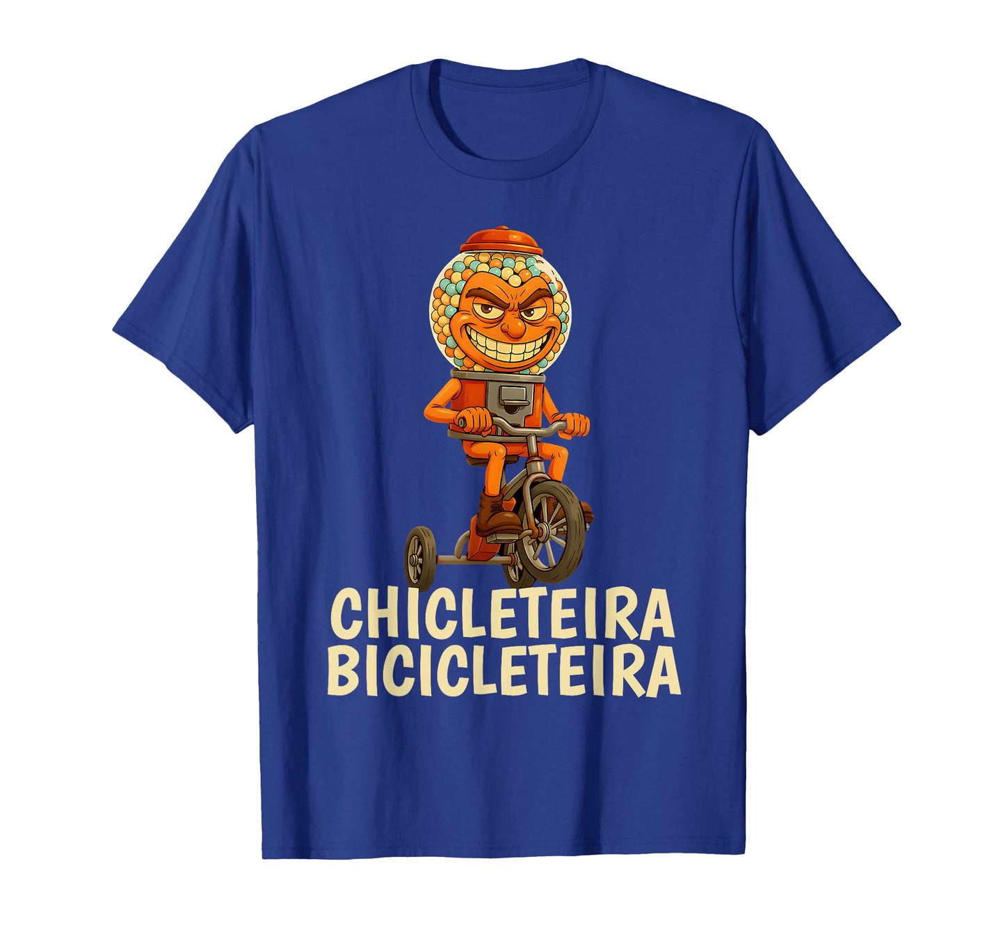 Funny Italian Brainrot Kids Meme Chicleteira Bicicleteira T-Shirt