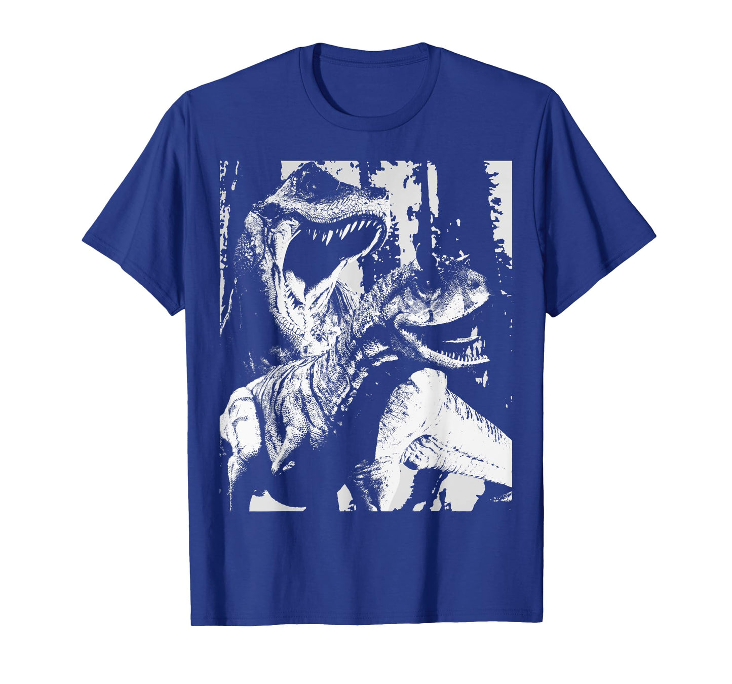 Carnotaurus Versus Trex Graphic Tee Carnotaurus Dinosaur T-Shirt