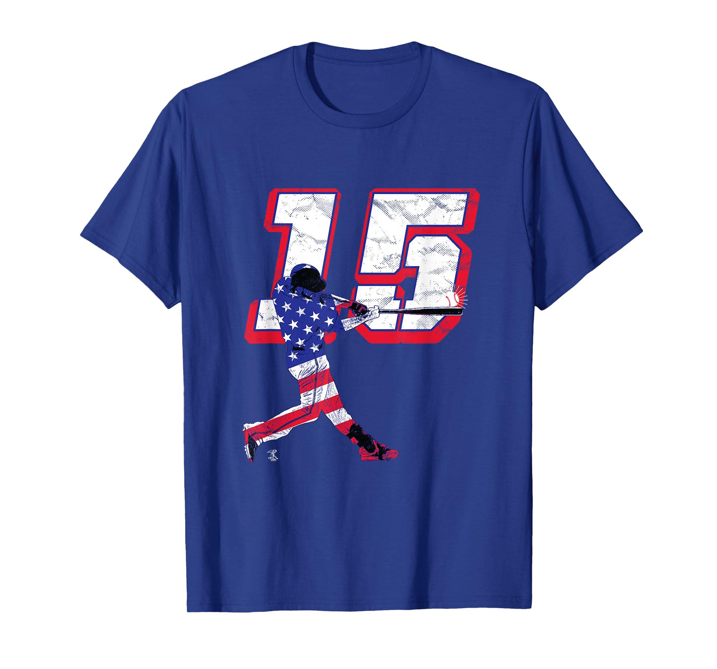 Dustin Pedroia Flag Silhouette Gameday T-Shirt