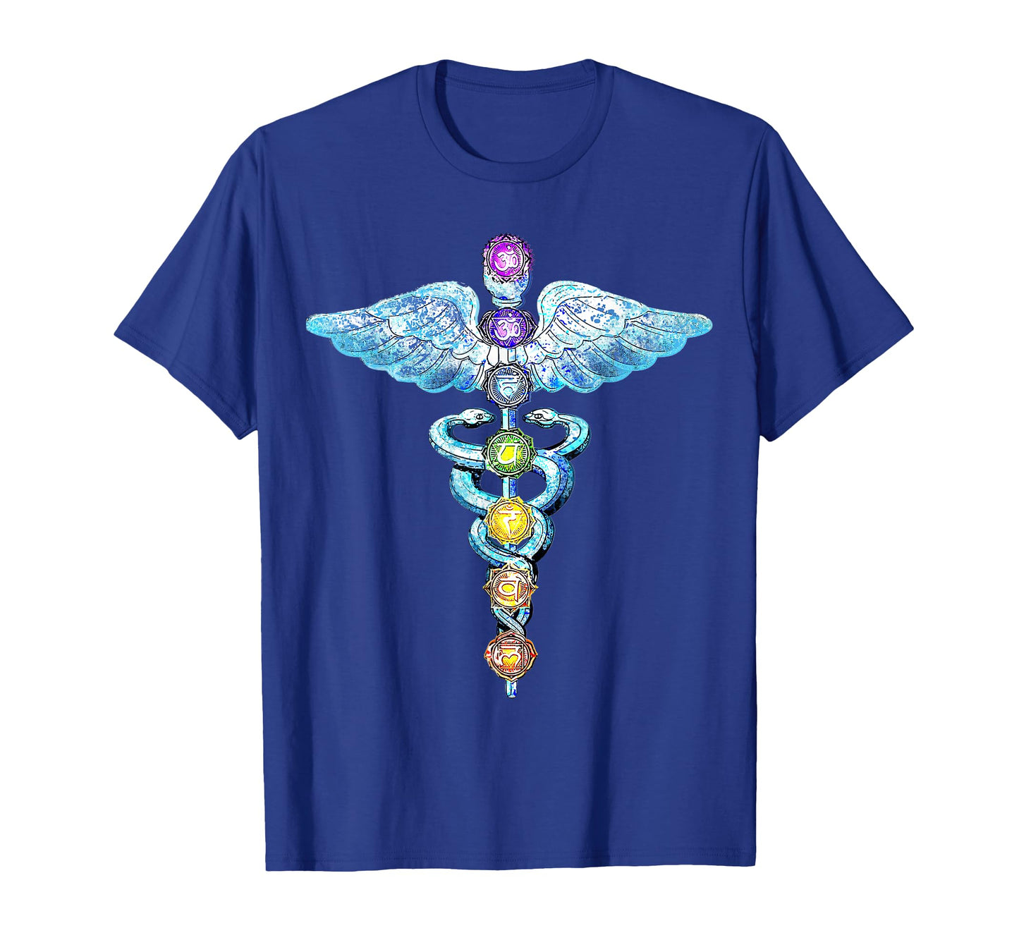 Kundalini Snake Chakras Healing Energy Rising, Meditation T-Shirt
