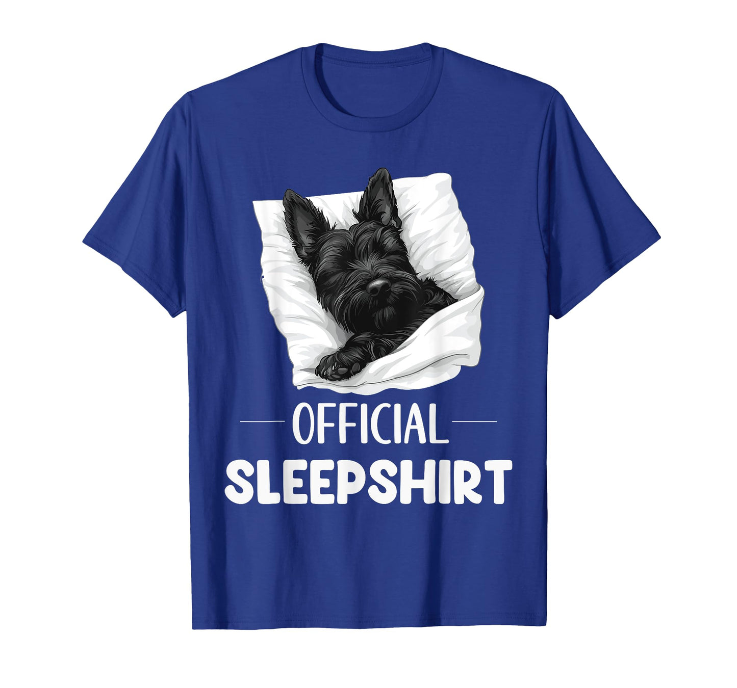 Official Scottish Terrier Sleepshirt Dog Lover Sleepwear Men Women Girls Kids T-Shirt