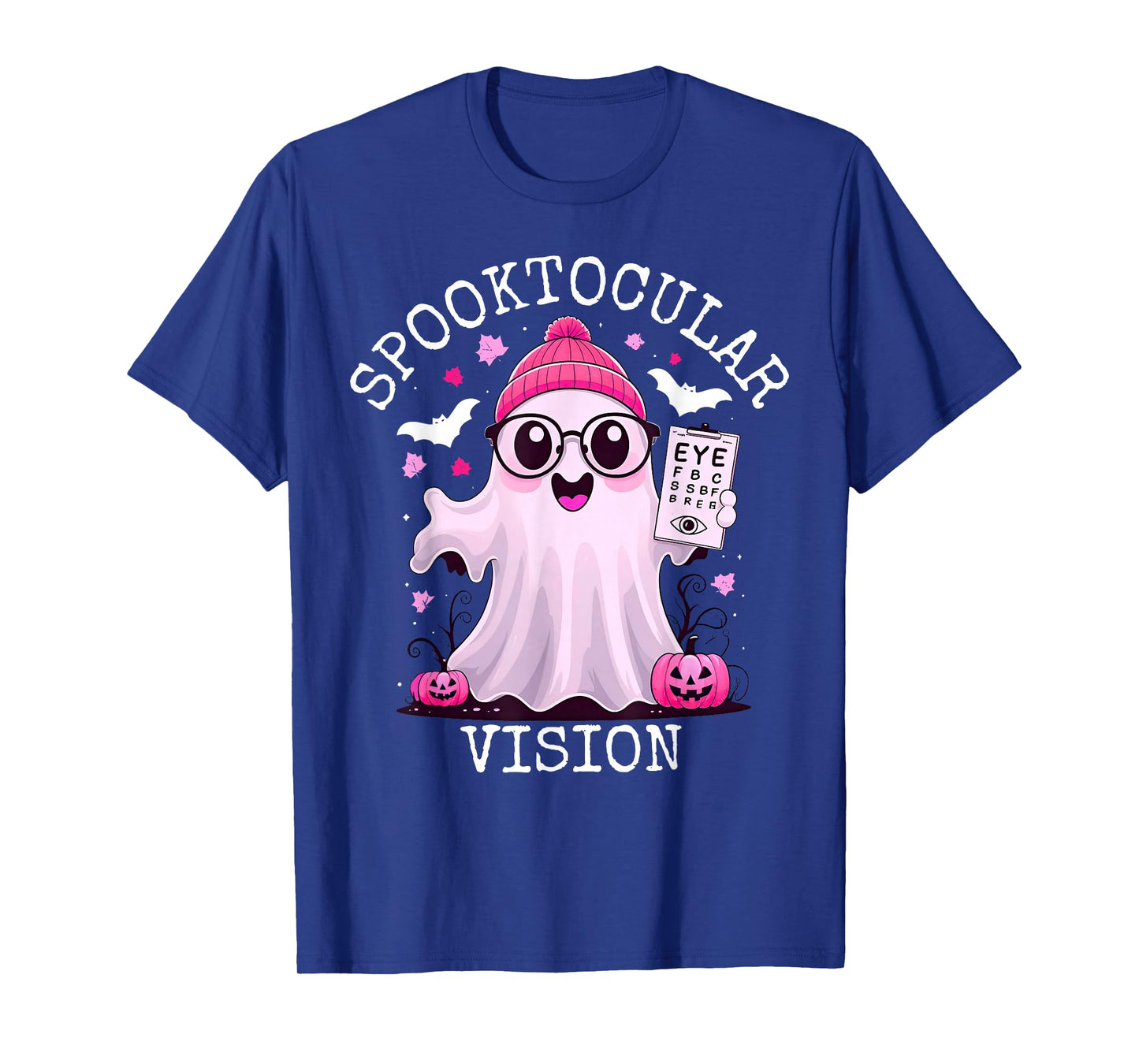 Spooktocular Vision Optometry Ghost Halloween Eye Doctor T-Shirt