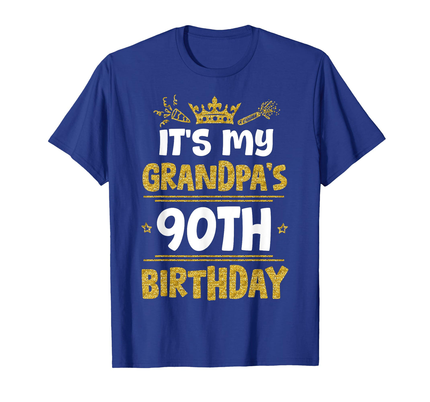Happy It's My Grandpa's 90th Birthday 1935 90 Years Old T-Shirt